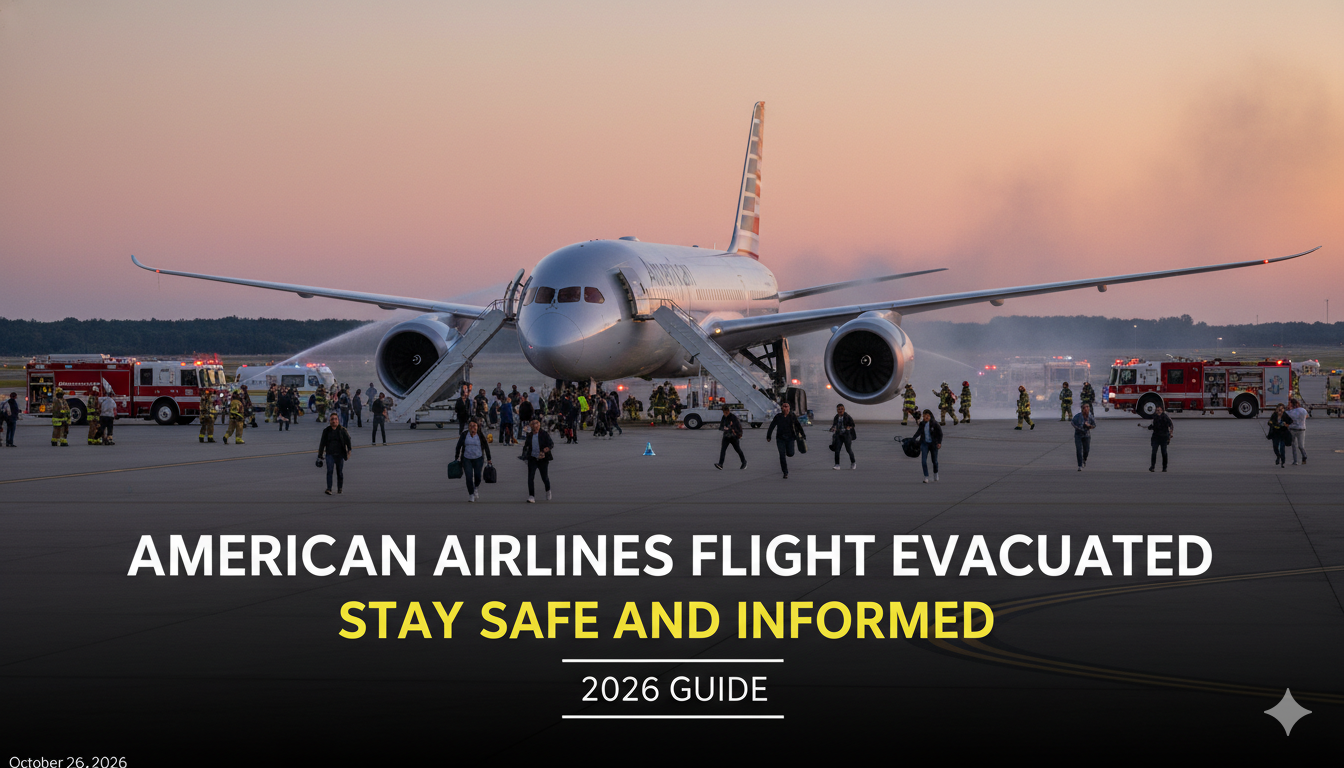 American Airlines Flight Evacuated: Stay Safe and Informed (2026 Guide)